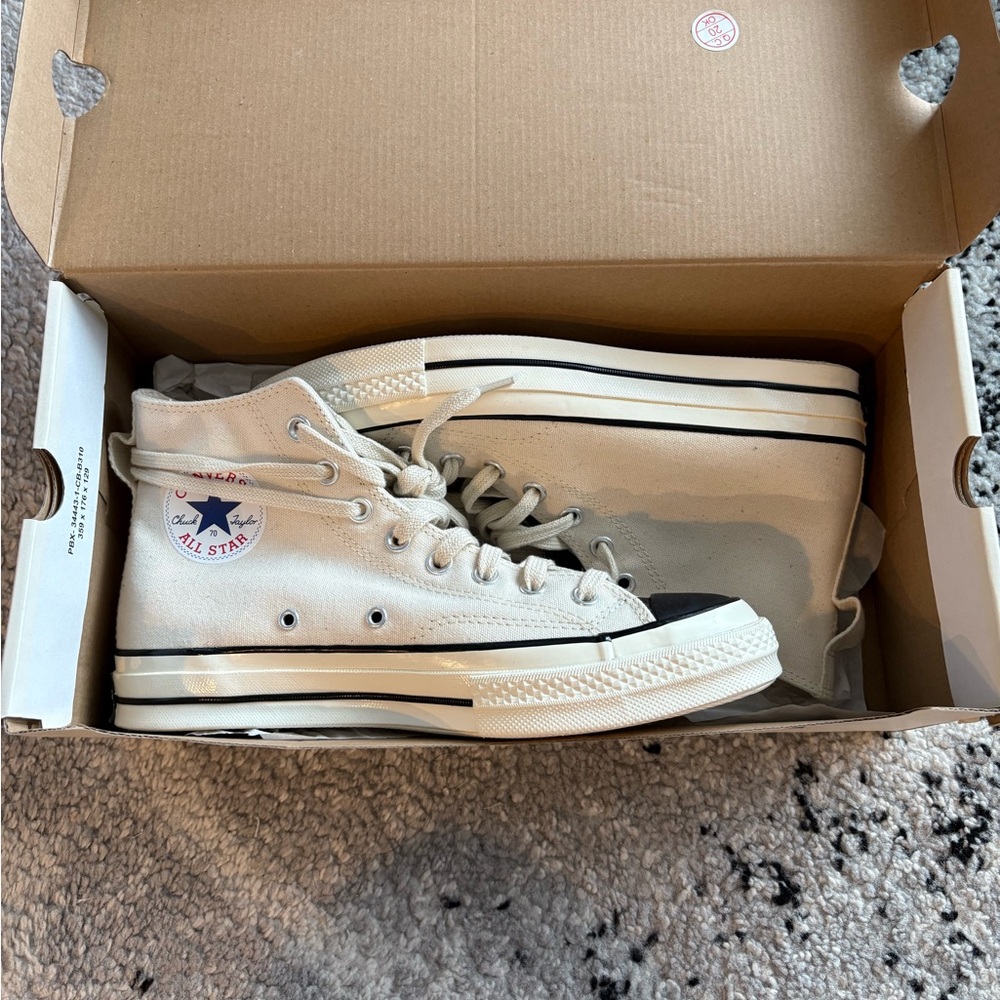 Converse x Fear of God Essentials Natural Ivory 167955C Size 8 Men 10 Women